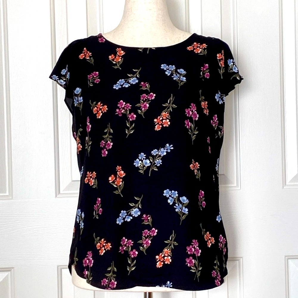 Philosophy Semi-Sheer Blouse